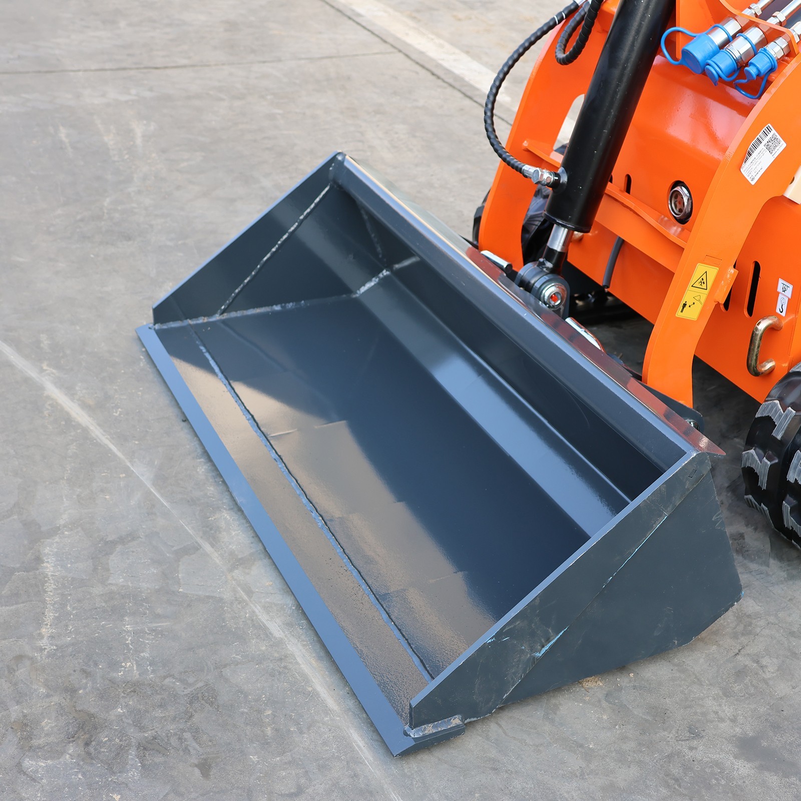 Upgraded Mini Skid Steer Twin cylinder Tracked Loader 23HP Free Ship