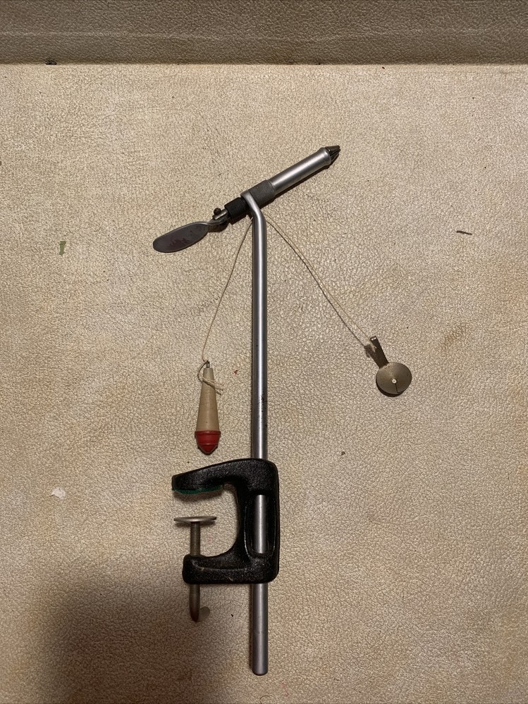 Vintage Thompson Fly Tying Vice With Clamp Complete!!