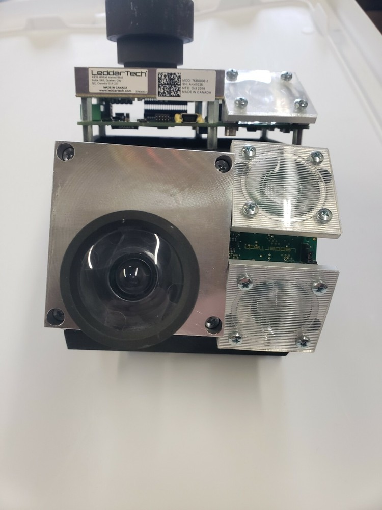 LeddarTech M16 Sensing LiDAR Module with veoneer radar sensor