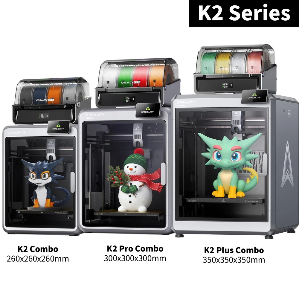 USED Creality K2 Combo/K2 Pro Combo/K2 Plus Combo 3D Printer MultiColor Printing
