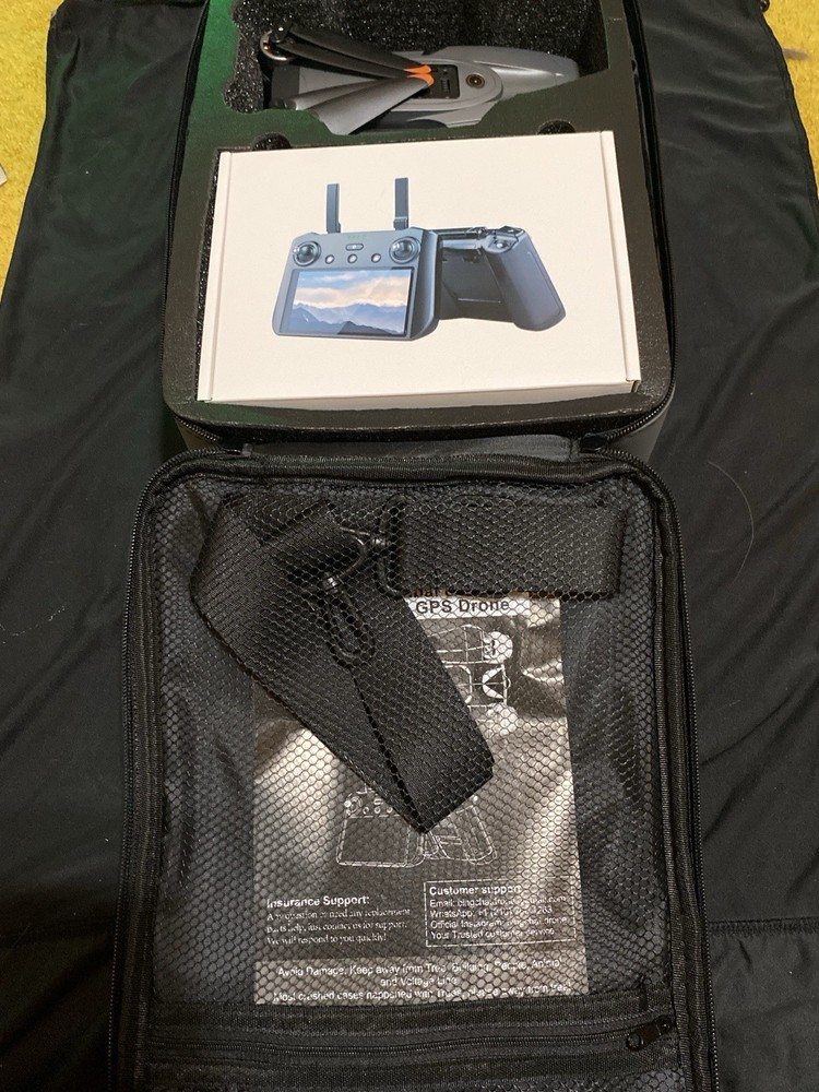 GPS Drone w/ Camera OAS 3 Axis + Screen Controller 2 Batteries Case RTF Kit