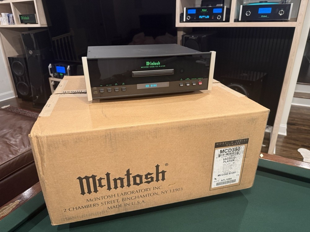 McIntosh MCD350 CD / SACD Player - Excellent
