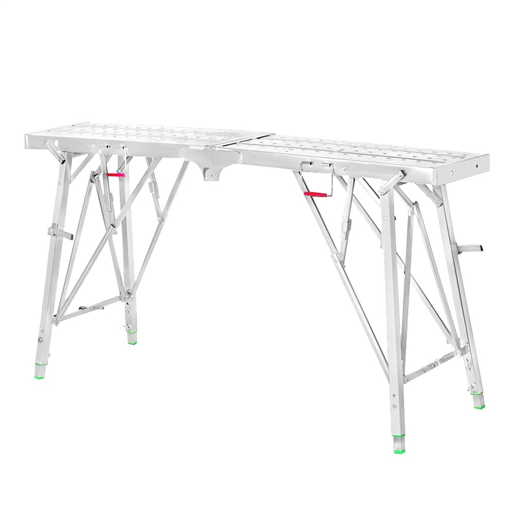 Portable Folding Scaffolding PlatformWork Bench Scaffold With Adjustable Height