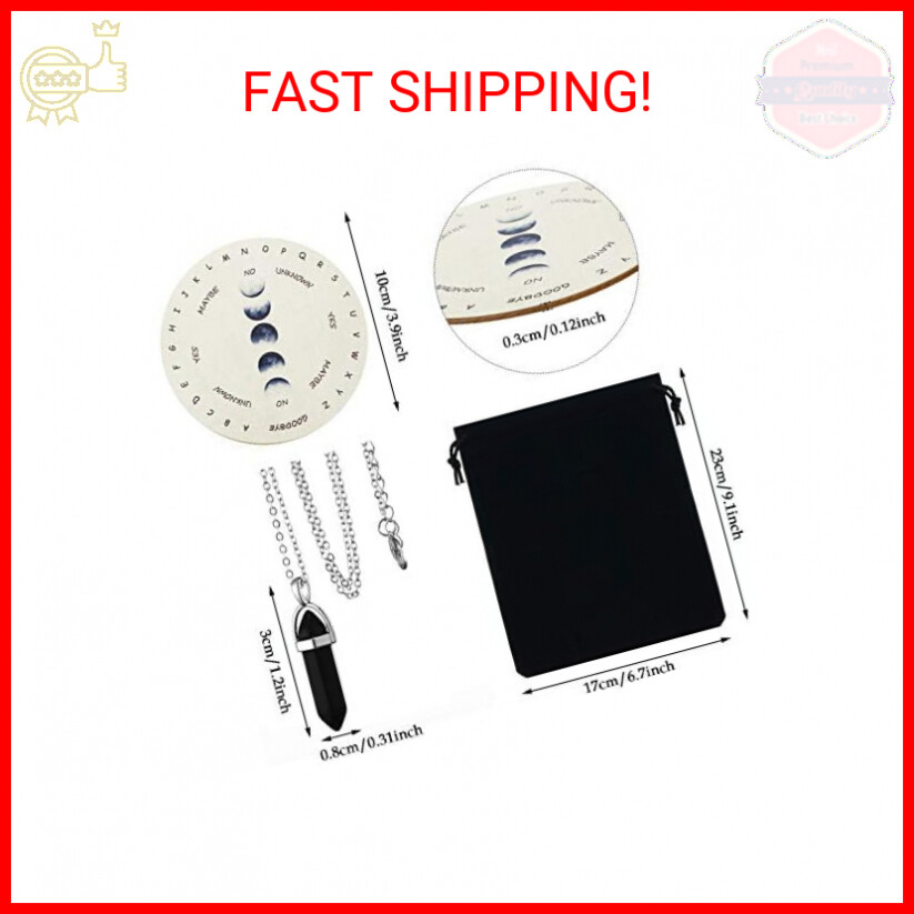 Pendulum Board for Divination Moon Phase Pendulum Board Dowsing Divination Metap