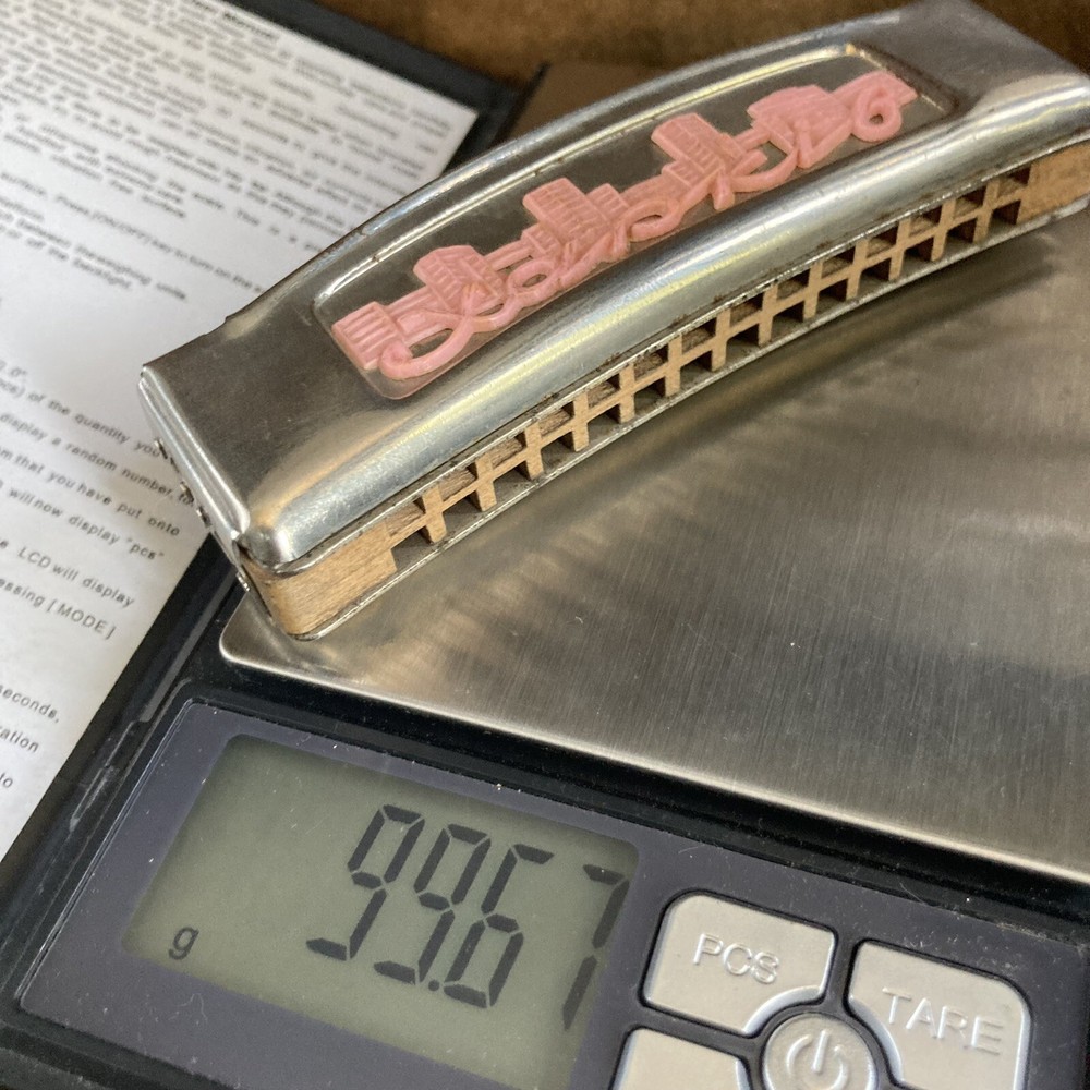 Vintage Soviet Harmonica “Kharkiv” – Made in USSR