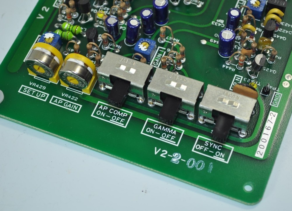 Nikon Microscope Camera Control A-394V-I Gamma Circuit Board Model# V2-2-001