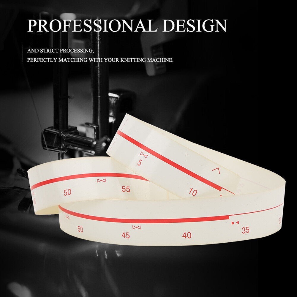 2PCS Nylon Professional Knitting Machine Needle Ruler Knitter Accessory