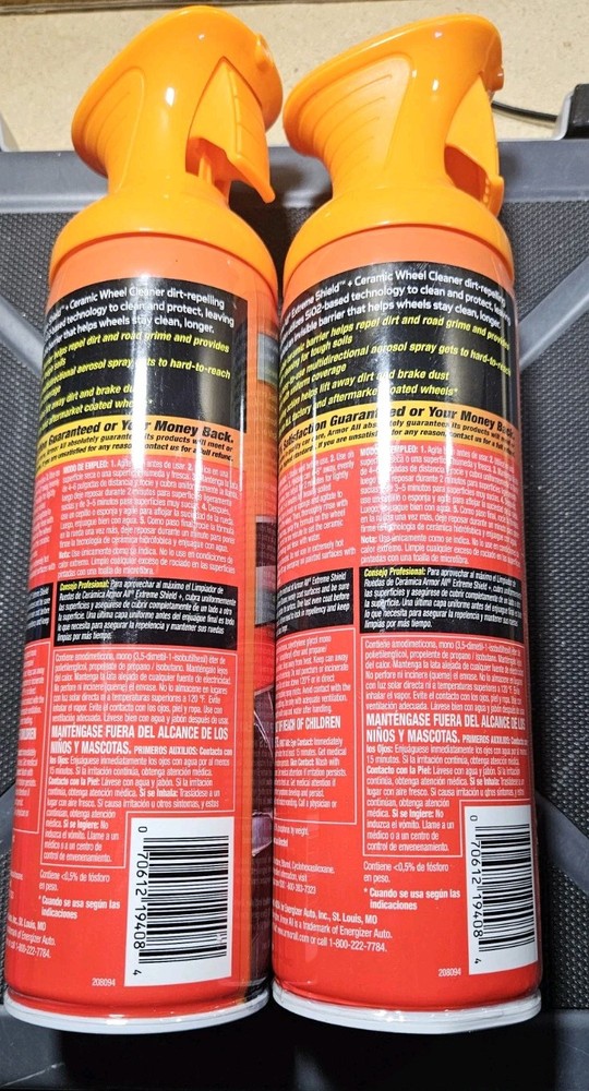 Armor All EXTREME SHIELD + CERAMIC WHEEL CLEANER, 2 PACK