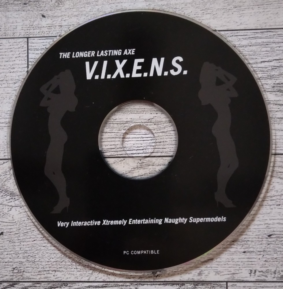 THE LONGER LASTING AXE V.I.X.E.N.S.  INTERACTIVE CD-ROM PC COMPATIBLE