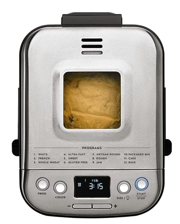 Cuisinart CBK-110 Bread Maker Silver CBK-110P1 - Scratch & Dent
