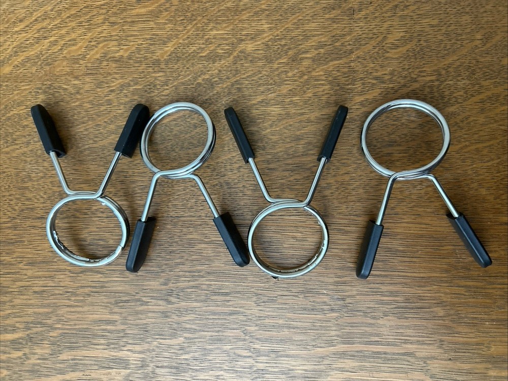 4 -2 Inch Olympic Barbell Spring Clips