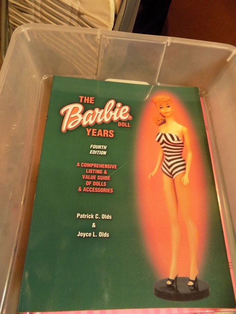 barbie collector book read below