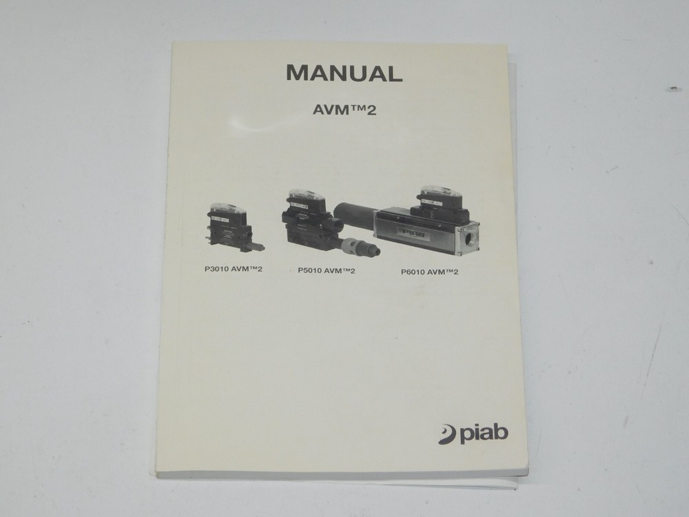 New PIAB P5010 AVM 2 CU Control Valve Unit Compact Stackable Vacuum Pump Module