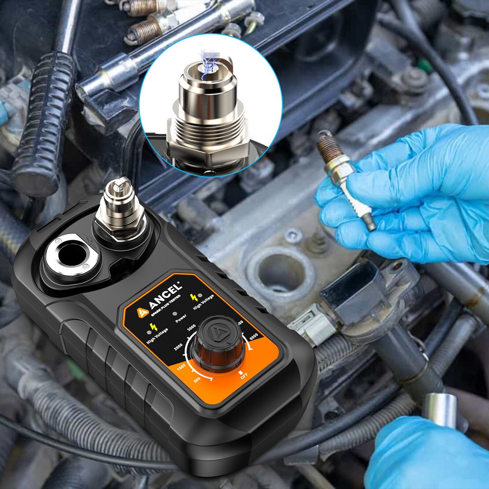 ANCEL SP21 Spark Plug Tester Auto Ignition System Tester Diagnostic Test Tool