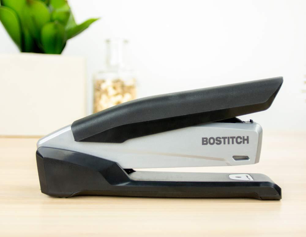 Bostitch Easy Squeeze Stapler Gray 20 Sheets Capacity Ergonomic Design Jam Free