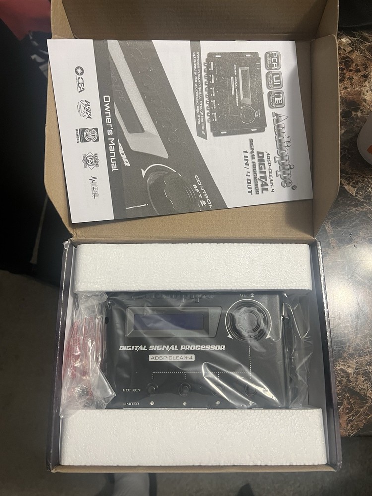 AUDIOPIPE ADSP-CLEAN-APP DIGITAL SIGNAL PROCESSOR (DSP) w/ REMOTE MOBILE CONTROL