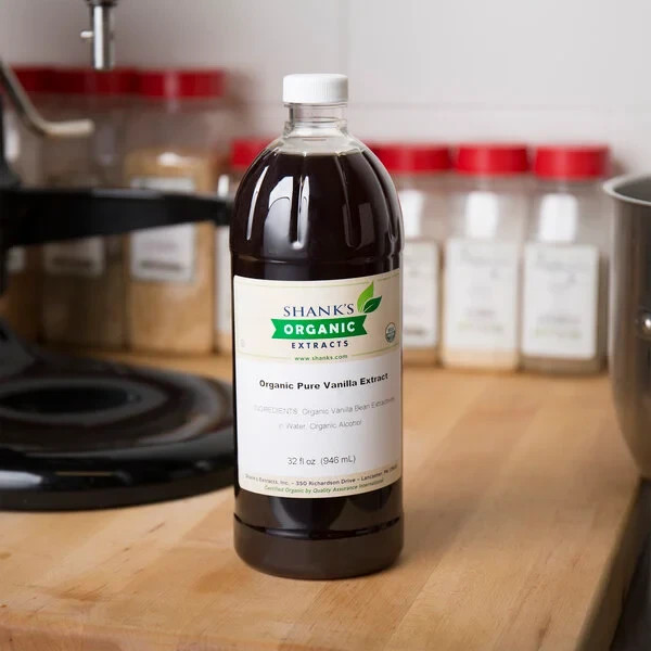 Shank's 32 fl. oz. Organic Vanilla Extract