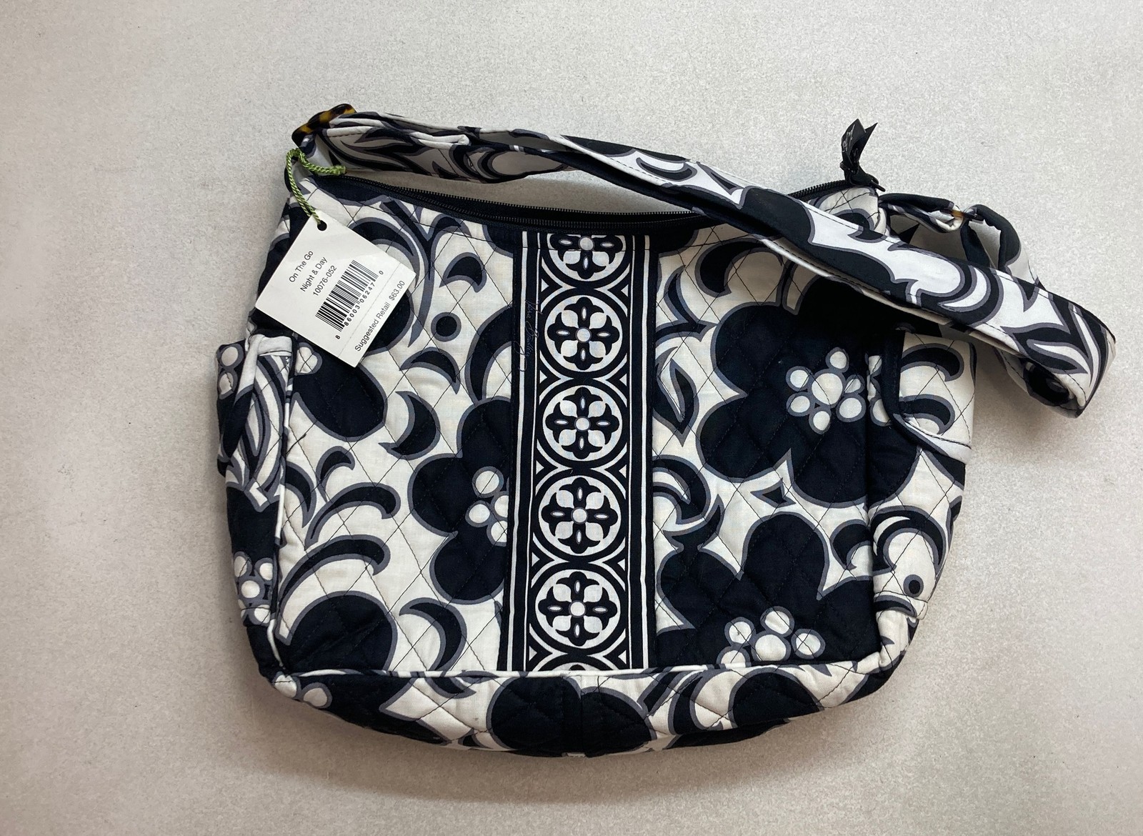 Vera Bradley NWT Night & Day On The Go Quilted Crossbody Shoulder Bag