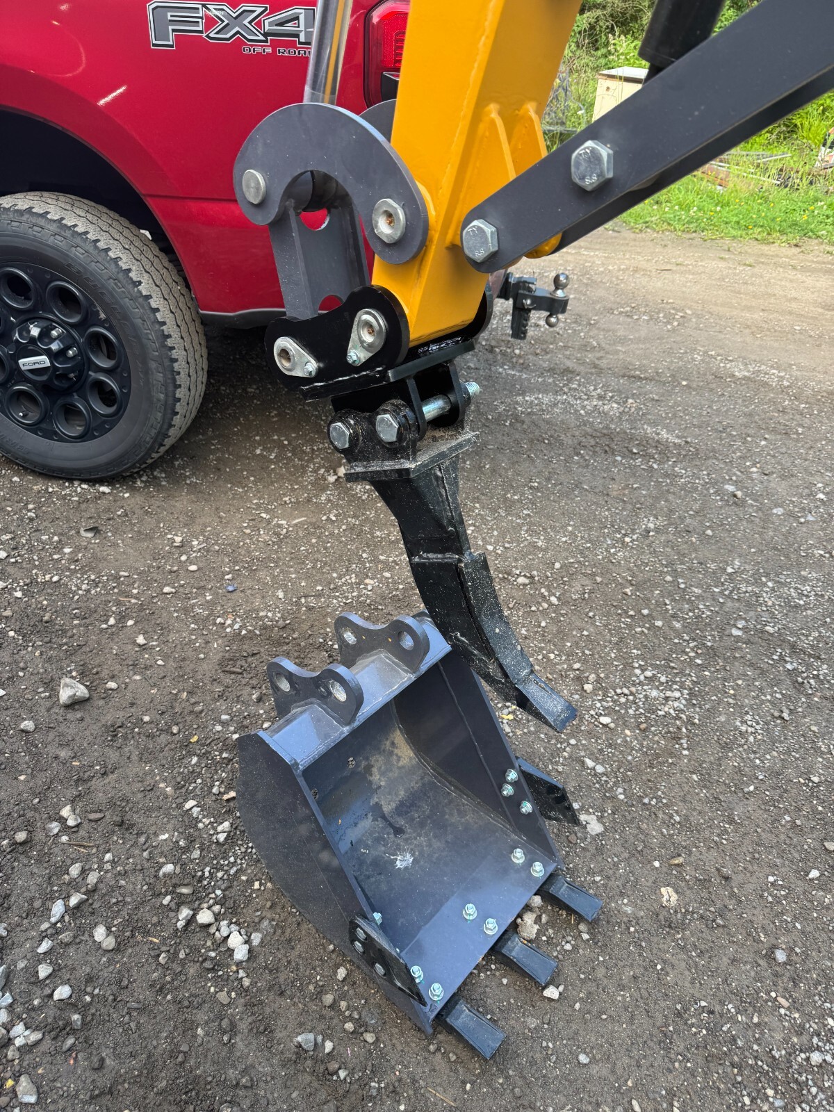 Adapter for AGT QNT30 QNT50 Bobcat to fit 25MM Attachments- Custom MADE IN OHIO!