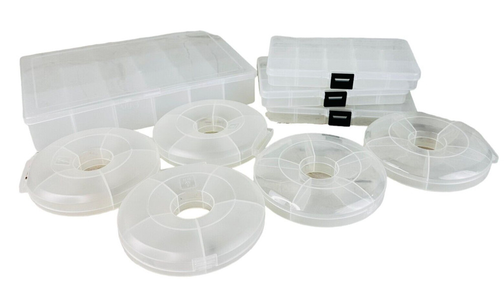 plastic jewelry bead containers storage craft organizer