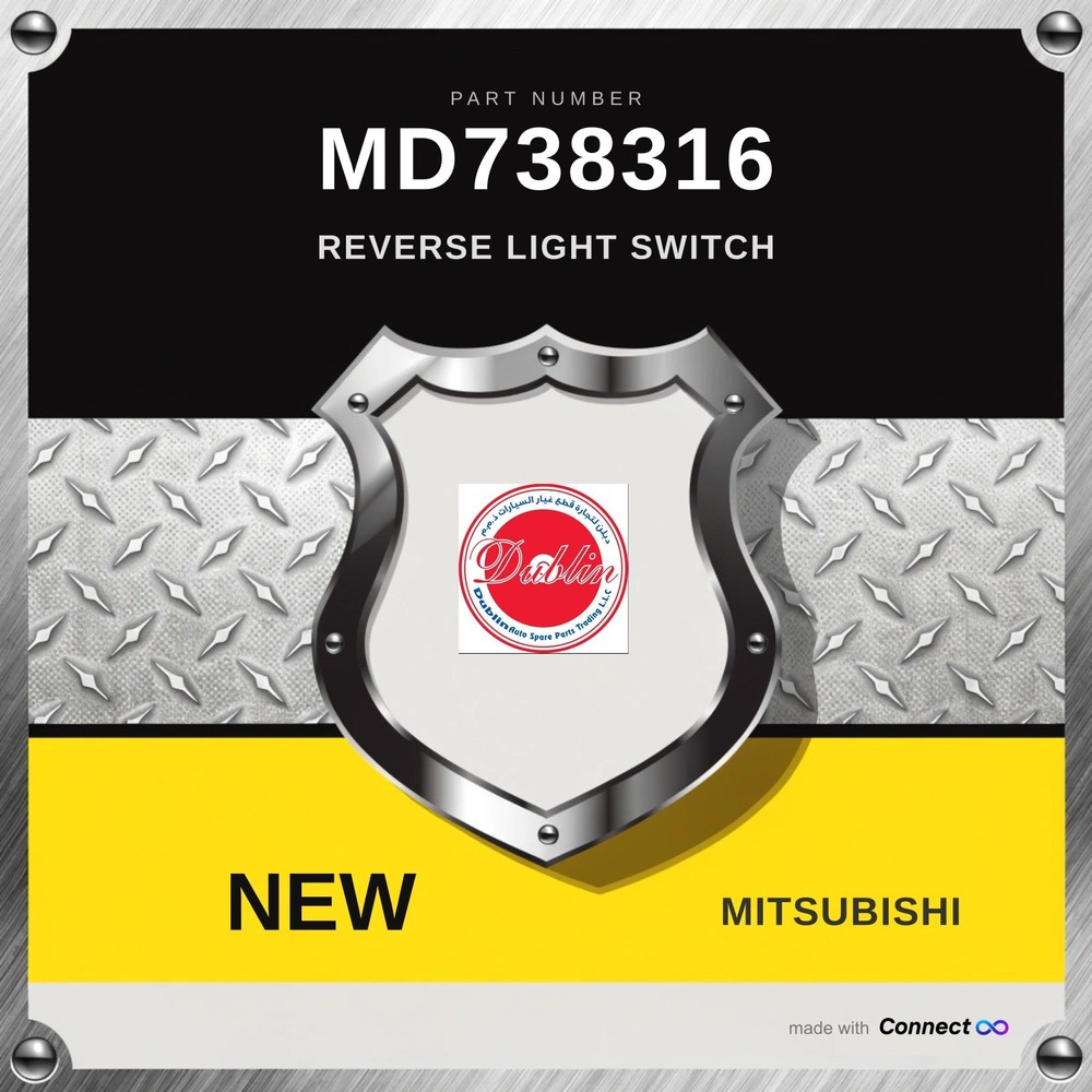 Genuine Mitsubishi Reverse Light Switch MD738316