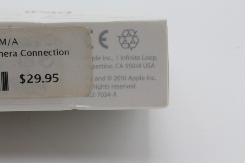 Ipad Camera Connection A1358 & A1362