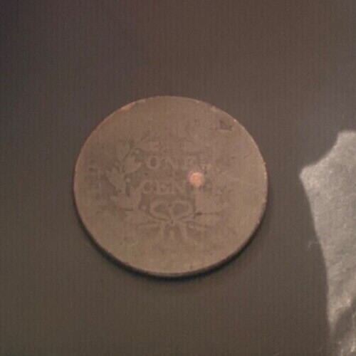 usa draped bust large cent 1976 -poor condition