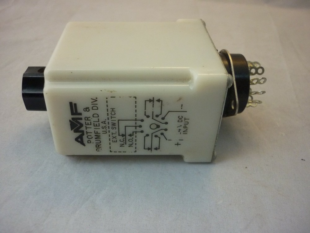 AMF POTTER & BRUMFIELD TIME DELAY RELAY ADJUSTABLE  CHD-38-30013