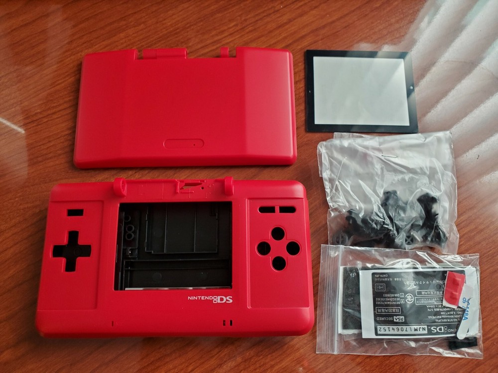 Shell Housing for Original Nintendo DS Replacement Screen red