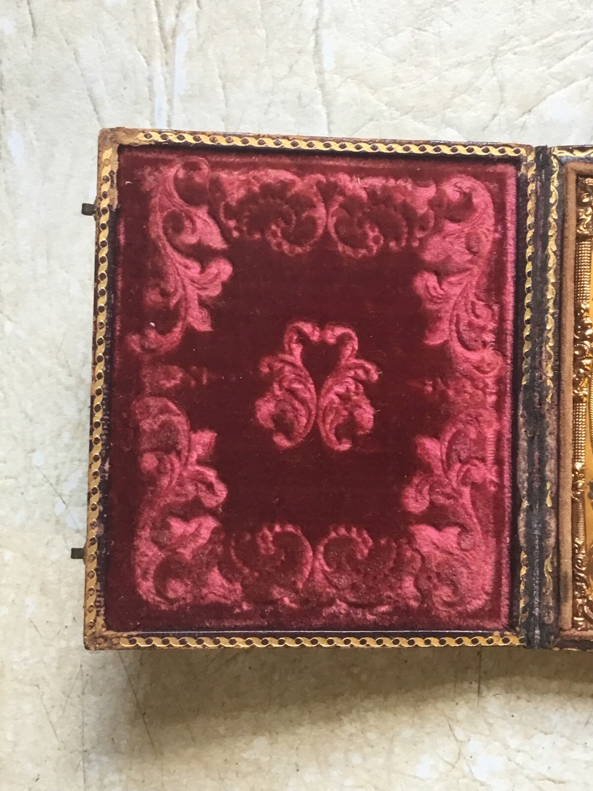 1800 HANDSOME WELL DRESSED AFRICAN AMERICAN MAN SUIT FUR RUG Tin Type Photo