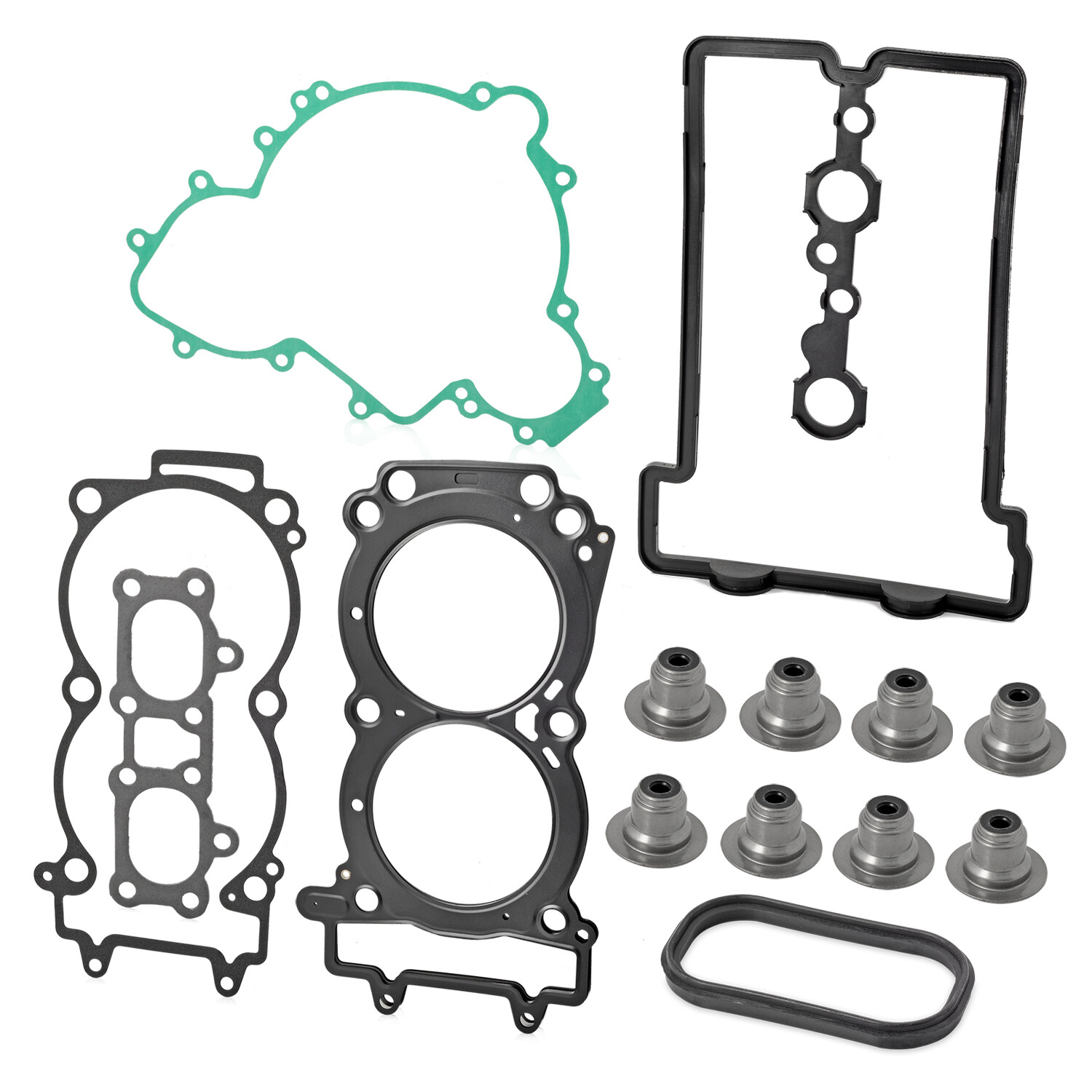 Complete Engine Gasket Rebuild Kit w/ Seal for 2017-21 Polaris RZR Turbo XP 4 S
