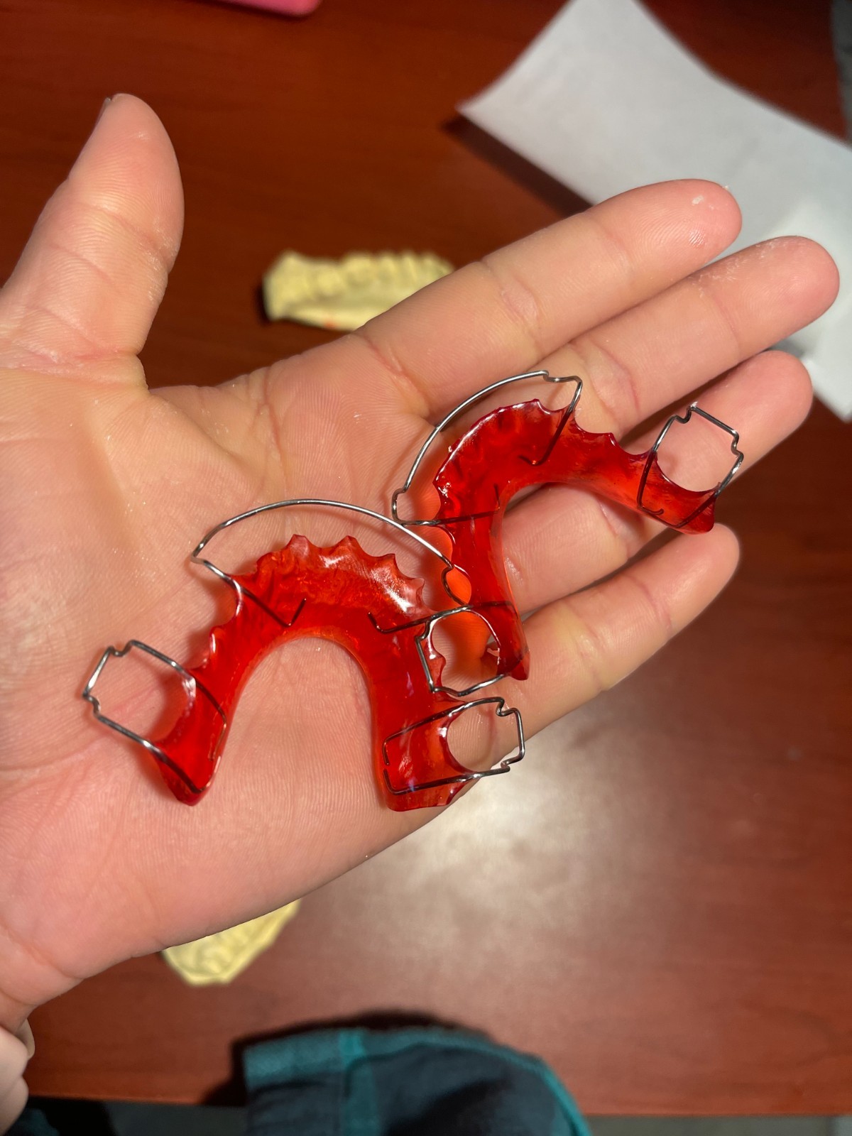 CUSTOM HAWLEY RETAINERS/Orthodontic Dental Braces ( FREE shipping & Imp Kit )