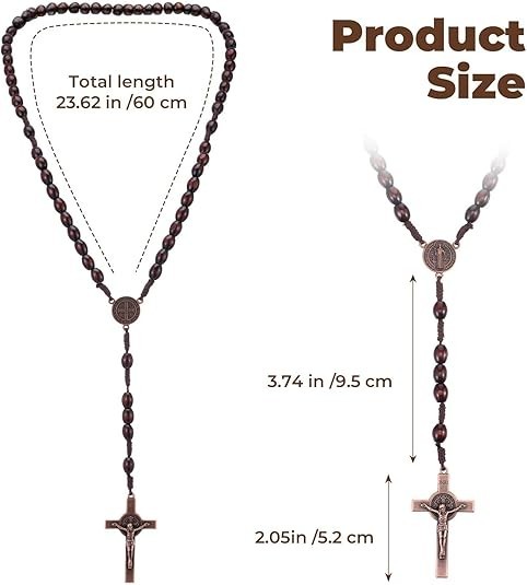 Handmade Wooden Catholic Rosaries Rosary Necklace From Bethlehem Olive Wood