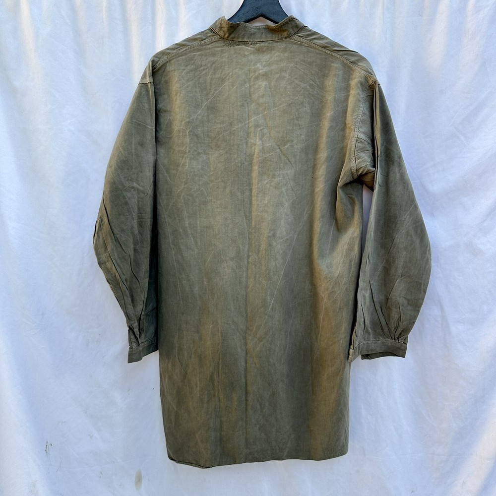 WWII Linen Pullover USMC Stenciled Named Shirt