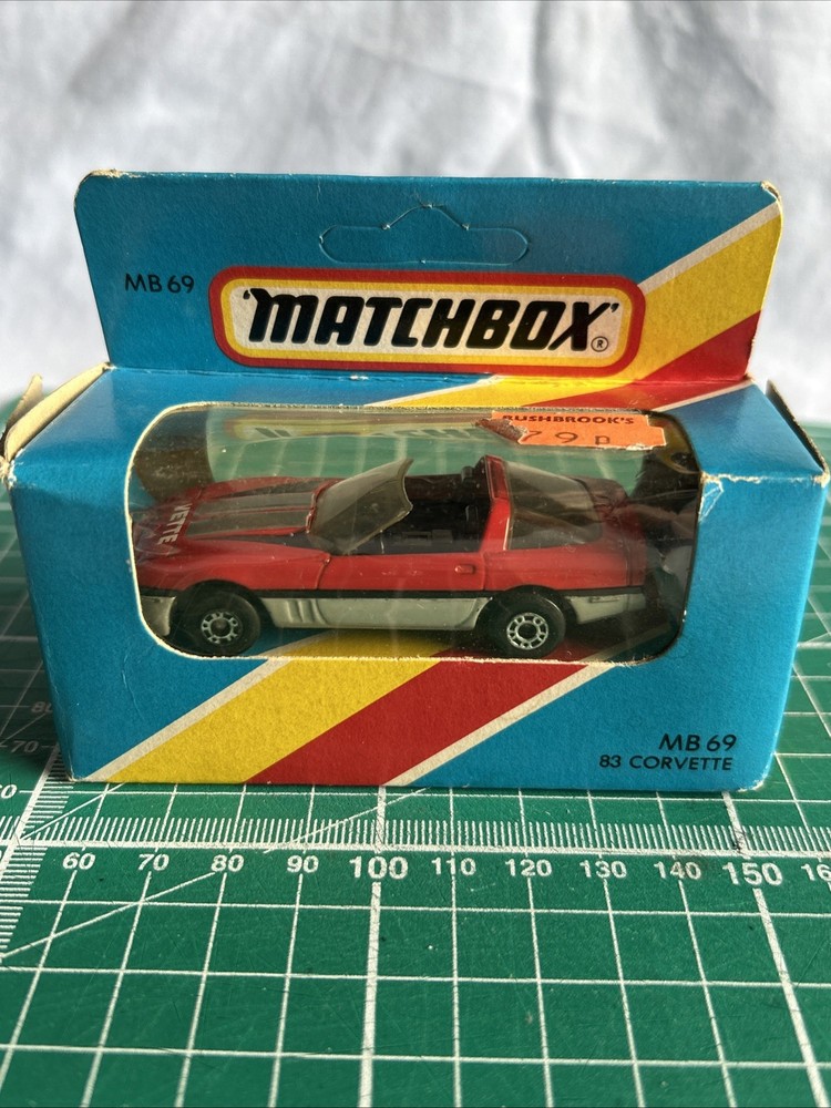 Matchbox, 1981, MB 69, 83 Corvette, Boxed