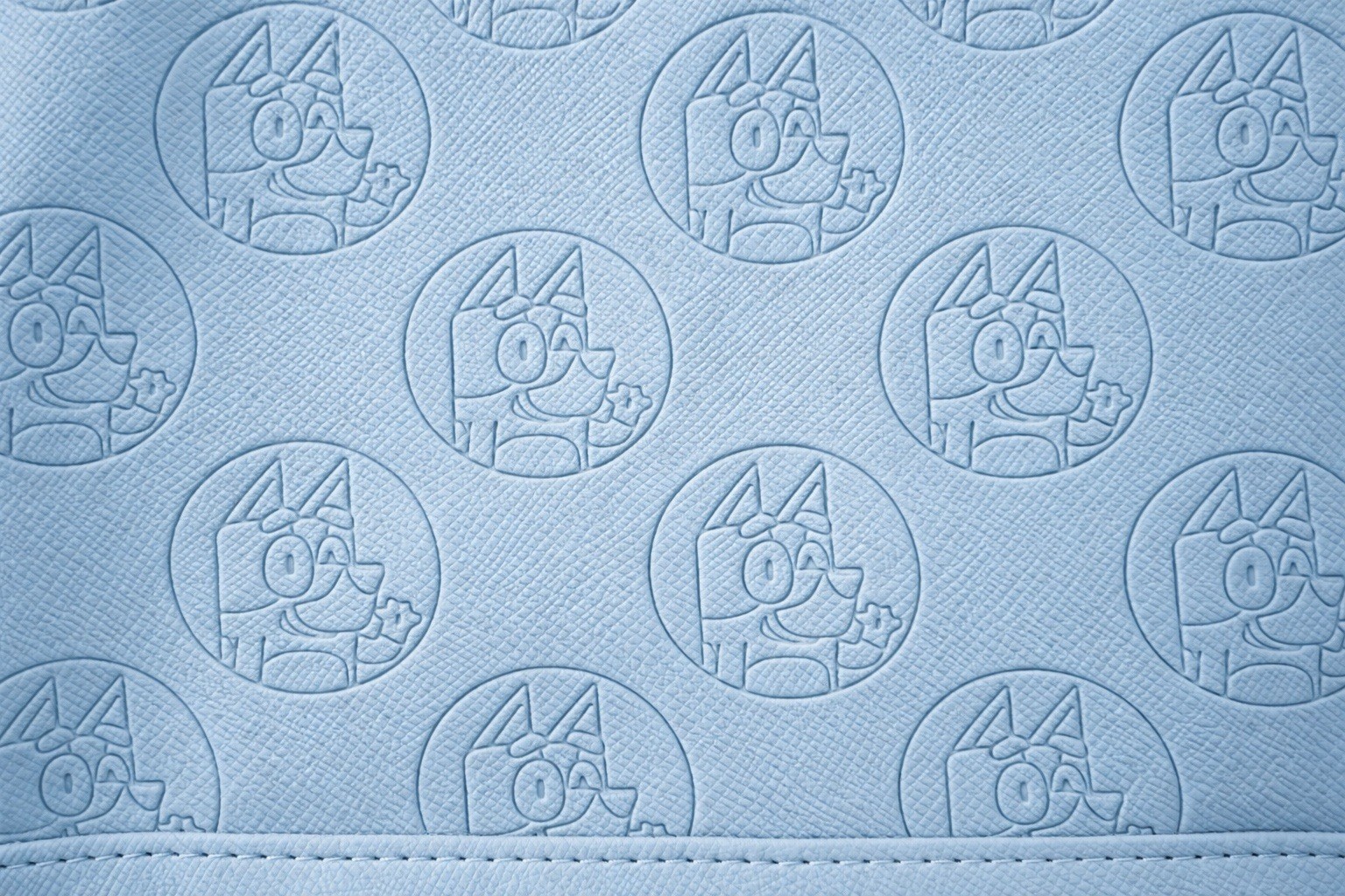 Bluey Bingo Small Crossbody Handbag Purse Blue Faux Leather Kids New