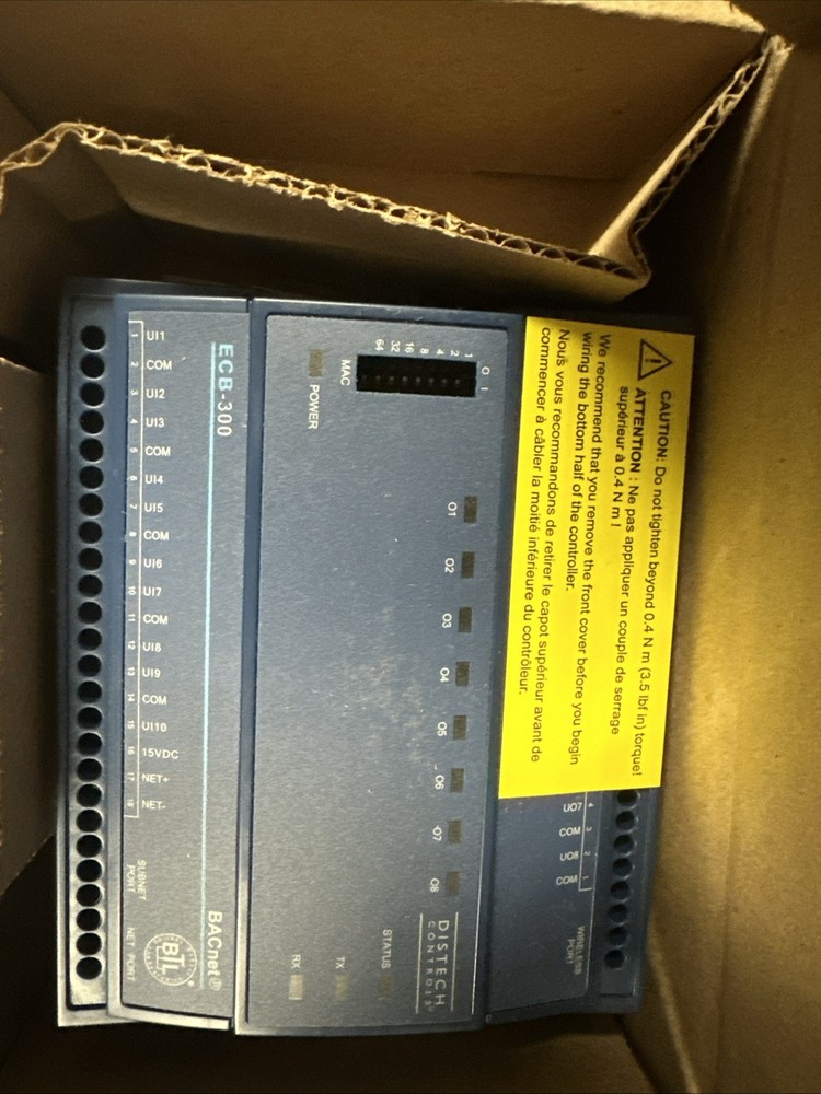 Distech Controls Bacnet ECB-300 Programmable Controller