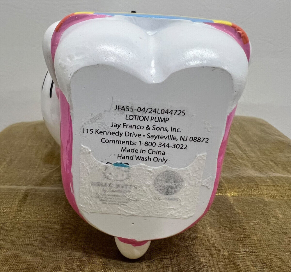 Hello Kitty Rainbow Soap/ Lotion Dispenser, Super Cute