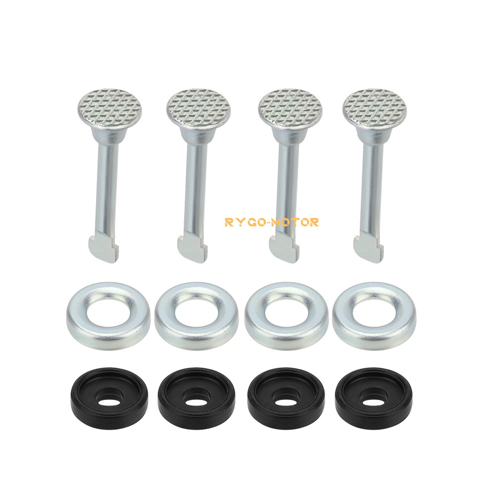 Front Brake Wheel Cylinder & Shoes Pins for Honda TRX300 2x4 FourTrax 300 93-00