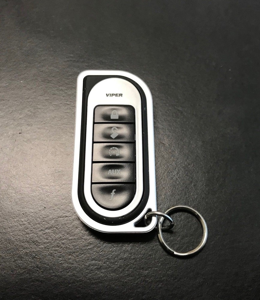 NEW Viper 7152V 7153V 1-Way 5-Button Silver Replacement Remote Control