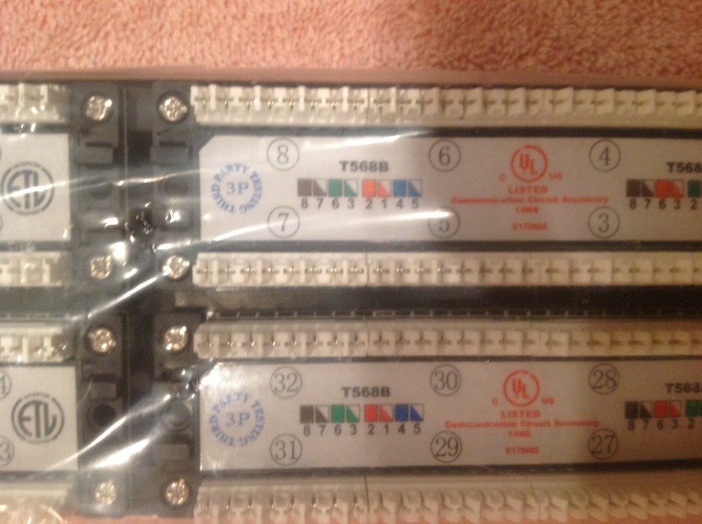 Unshielded Patch Panel 48 Ports