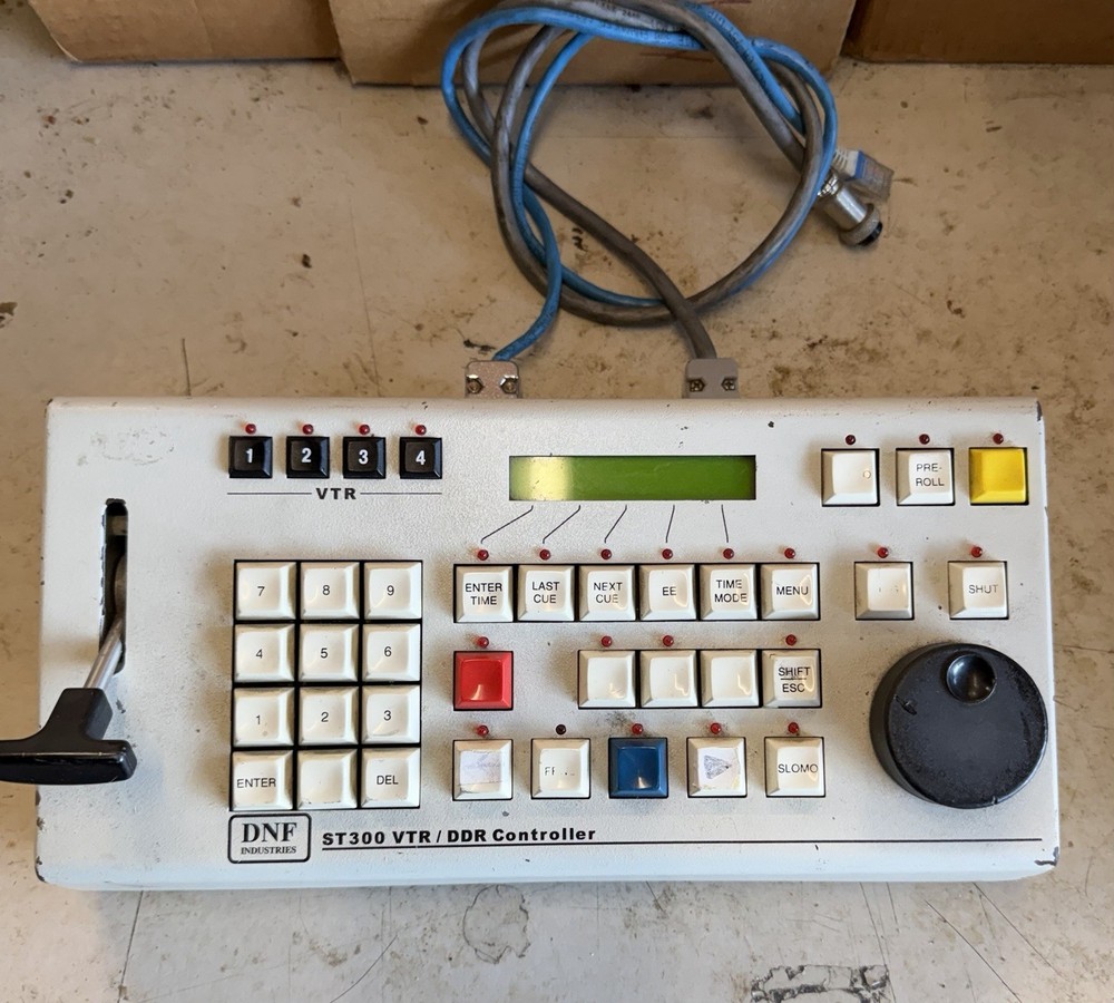 DNF Controls ST300 VTR DDR Slow Motion Controller / No power supply / Untested