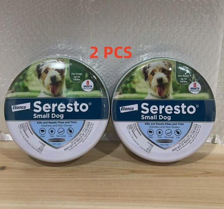 2PCS（Sealed）2026Seresto Collar for Small Dog /Large Dog /Cat 8 Months Protection