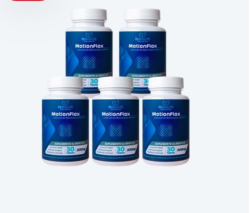 5 pack motion flex dolor articulaciones joint support Humans Health Labs