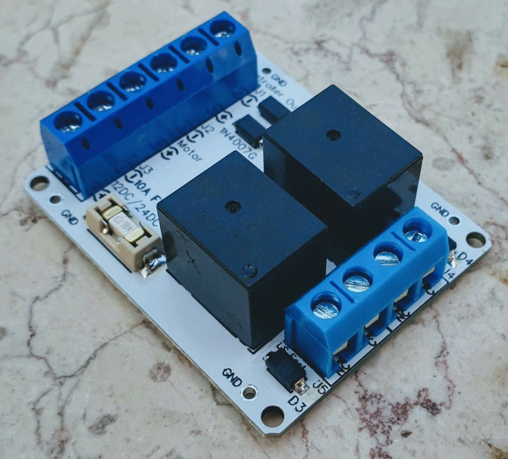 Single Relay Module Limit Switch's PV Panel Sun Tracking Control DIY 12V 24V 10A