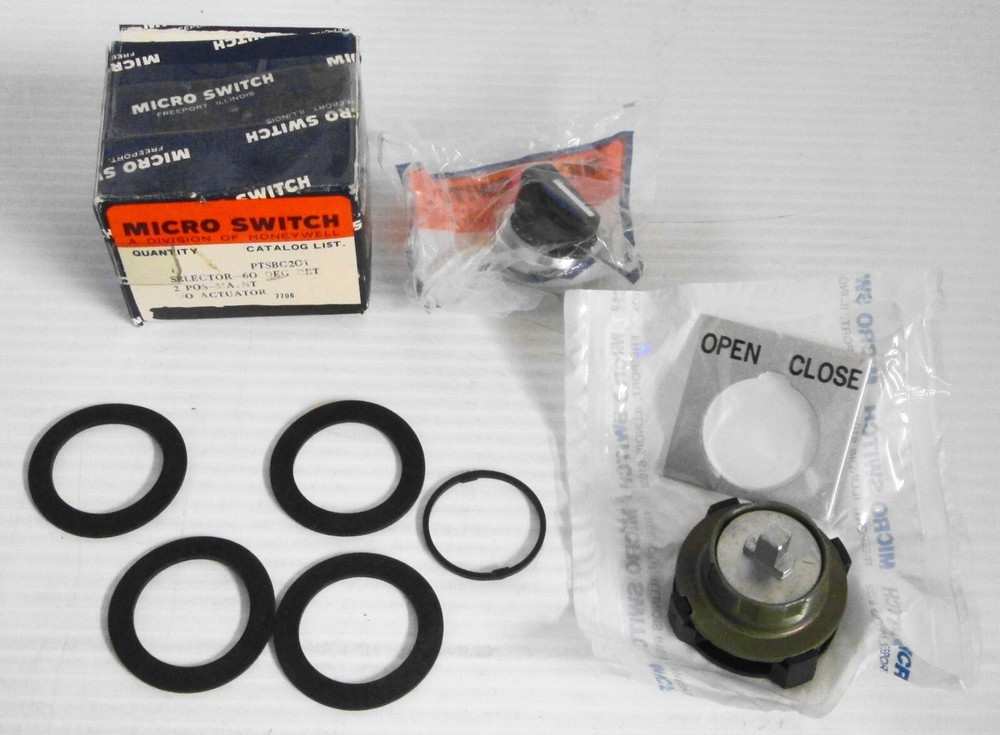 Micro Switch PTSBC201 Selector Switch 60 DEG DET