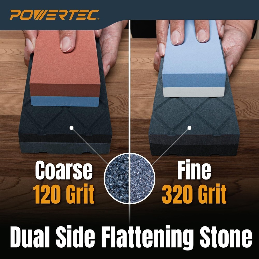 120/320 Sharpening Stone Flatener - Effortless Whetstone Maintenance