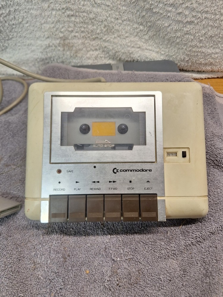 Vintage Commodore Datassette Model C2N-B Japan Untested For Home Computer