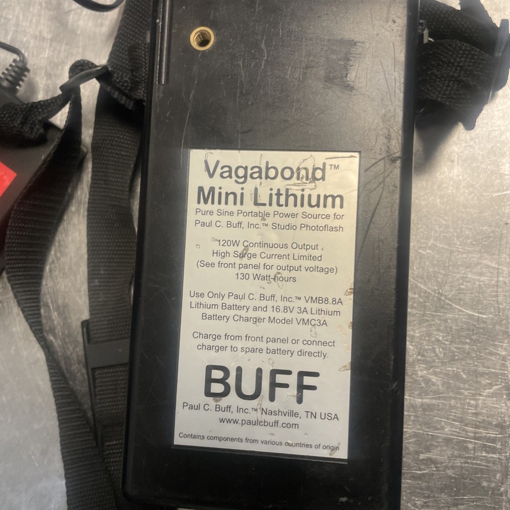 Paul C Buff Vagabond Mini Battery Pack Working!!