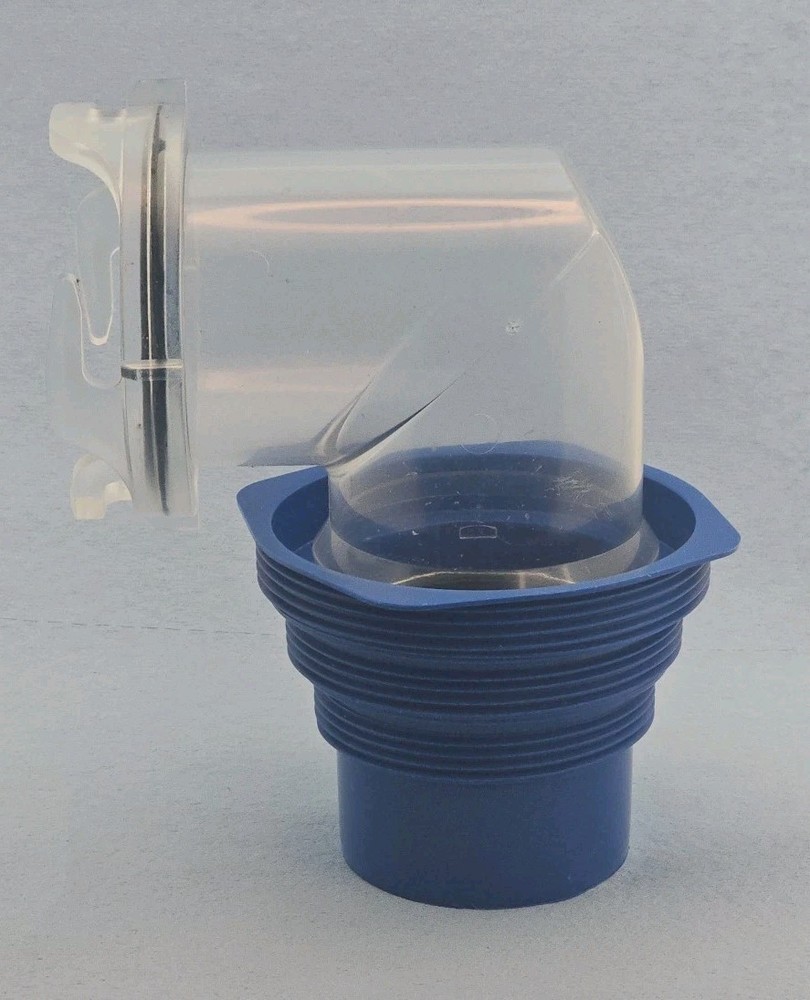 EZ Coupler 90° Sewer Fitting, Clear